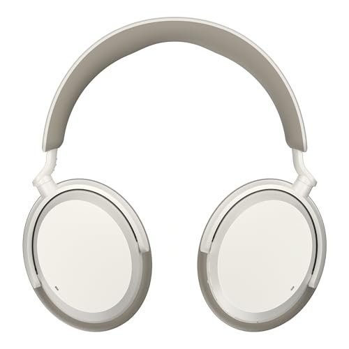 Sennheiser ACCENTUM Wireless Over Ear Headphones, German Design, Hybrid ANC, 50H Battery, Multipoint Connectivity, Crystal Clear Calls, 10 Min Quick Charge = 5Hr Playback, 2Y Warranty, White - Image 7