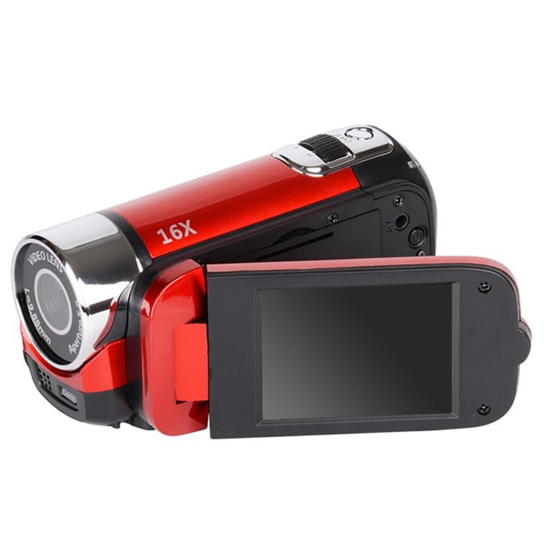 smars 1080P HD Digital Handy Camera Recorder with 2.7 Inch Color Display, Video Camcorder, Fill Light, 16x Digital Zoom Camera Recorder for Vlogging