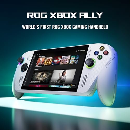 ASUS ROG XBOX Ally (2025), AMD Ryzen Z2 A Processor,16GB RAM, 512GB SSD, 7"/17.8cm, FHD, Touchscreen,120Hz, 500 nits, Windows 11 Home, White, 670g, RC73YA-NH010W,AMD Radeon Graphics,Gaming Handheld PC - Image 10