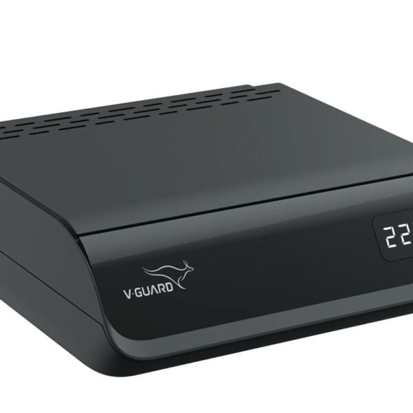 V-Guard Crystal TT 100 Plus TV Stabilizer with Digital Display for 140 cm (55") TV + Set Top Box + Home Theatre System/Gaming Console (Working Range: 90-290 VAC; 3 A)