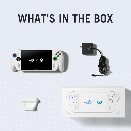 ASUS ROG XBOX Ally (2025), AMD Ryzen Z2 A Processor,16GB RAM, 512GB SSD, 7"/17.8cm, FHD, Touchscreen,120Hz, 500 nits, Windows 11 Home, White, 670g, RC73YA-NH010W,AMD Radeon Graphics,Gaming Handheld PC - Image 11