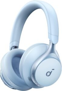 soundcore by Anker,Space One,Active Noise Cancelling in Ear Headphones,2X Stronger Voice Reduction,40H ANC Playtime,App Control,Ldac Hi-Res Wireless Audio,Comfortable Fit,Clear Calls,Bluetooth 5.3