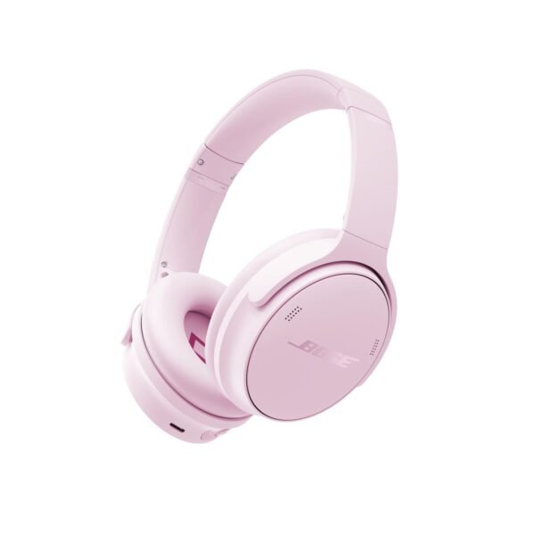 Bose QuietComfort Wireless Noise Cancelling Headphones, Bluetooth Over Ear Headphones with Up to 24 Hours of Battery Life, Petal Pink - Limited Edition