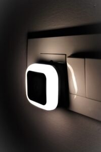 HOARD 0.5W Led Plug in Smart Night Lamp with Automatic Sensor Smart Led Night Lamp -(Warm White) Pack of 1(Polycarbonate)