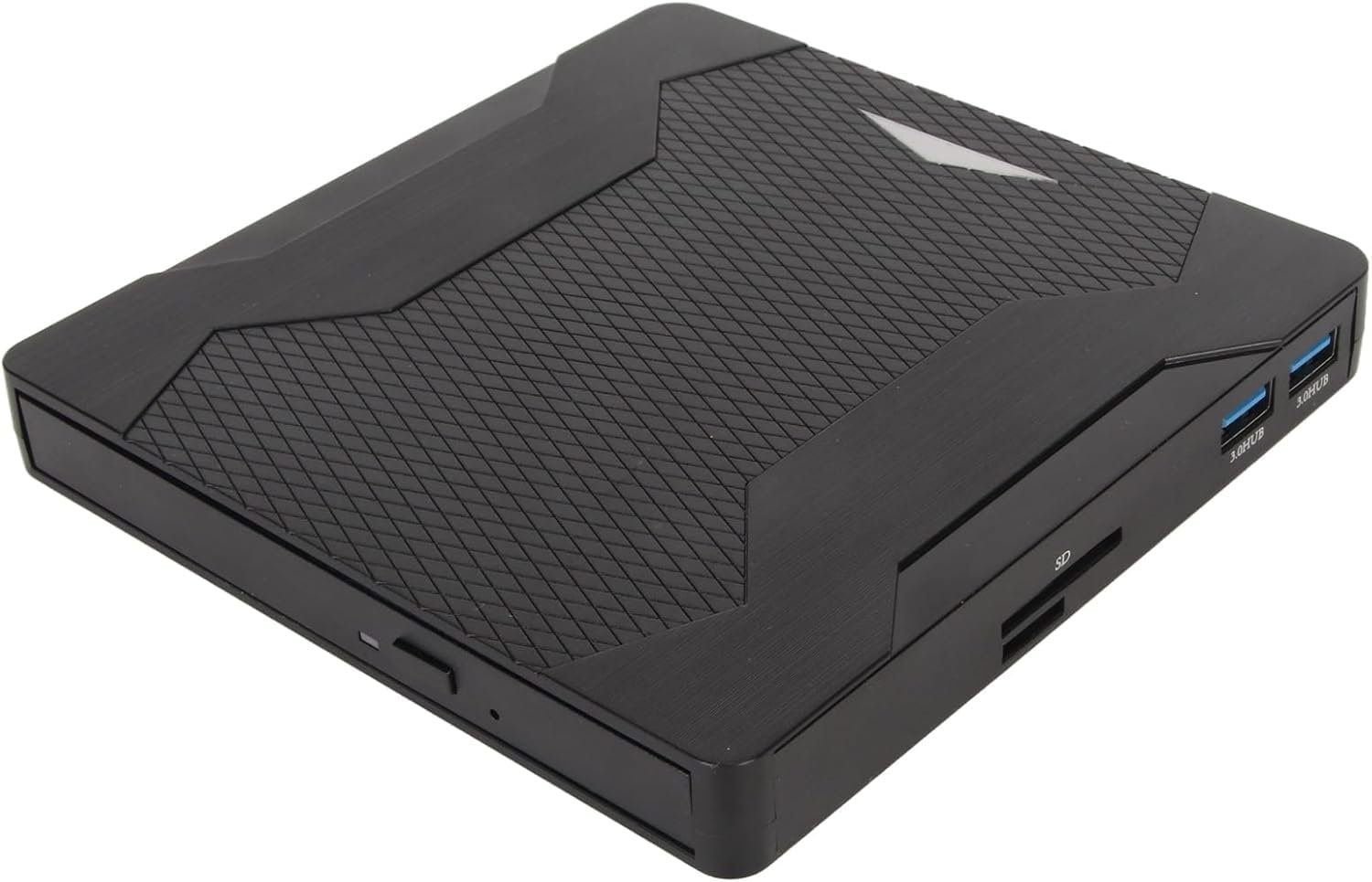 CLUSPEX External DVD Drive Player, USB 3.0 USB-C Portable CD/DVD +/-RW Disk Burner, ROM Reader Writer for Laptop Desktop PC (XD008)