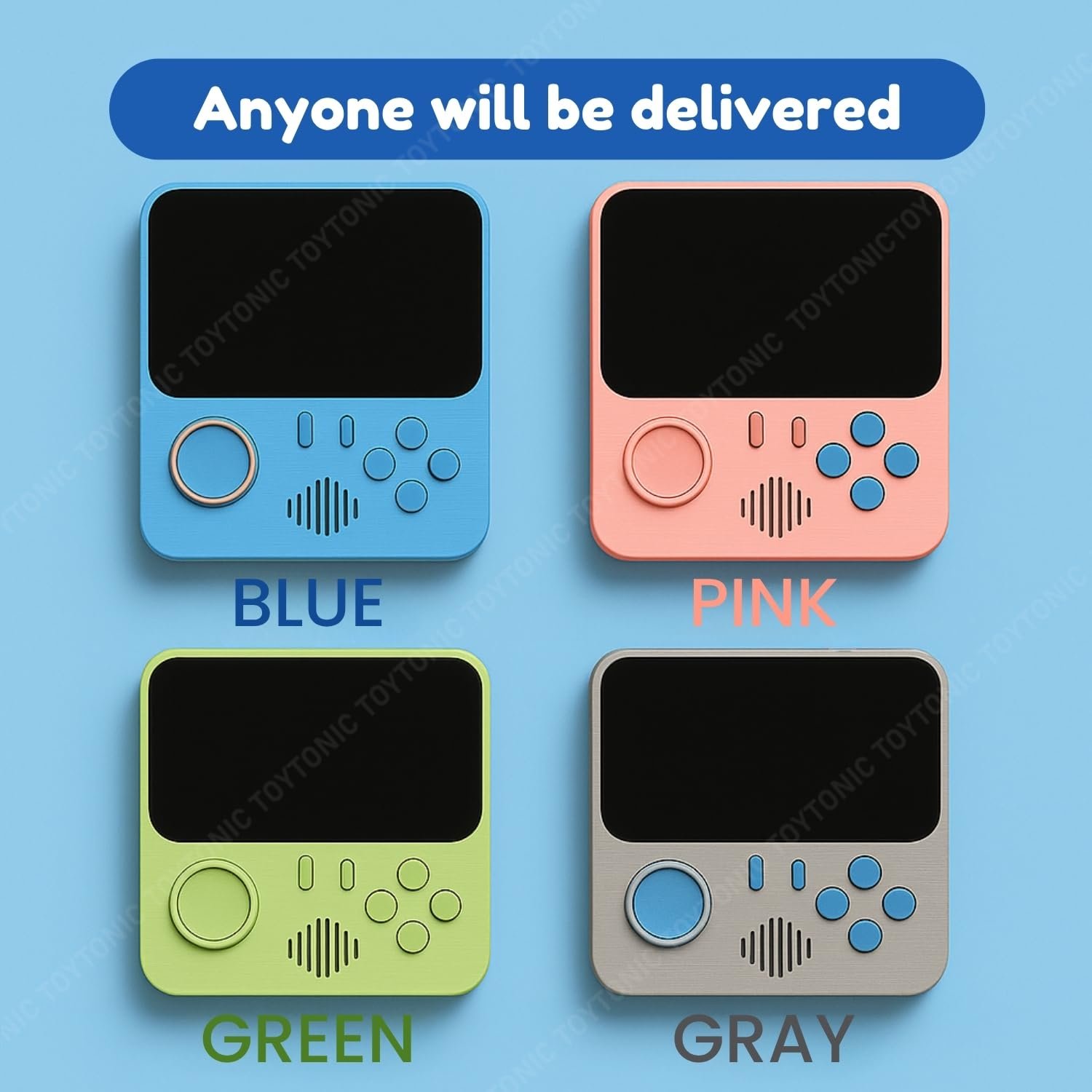 TOYTONIC Retro Handheld Gaming Console for Kids & Adults â 666-In-1 Built-in Classic Video Games â Rechargeable Game Console for Boys 7-14 Years â TV Output â Portable Toy Gift - Image 8