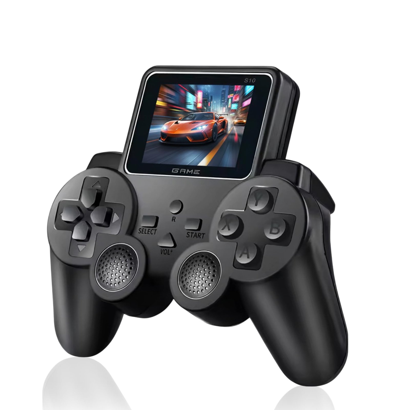 S10 Handheld Game Console with Wireless Controller | 520 Built-in Retro Games | Portable Mini Gaming Controller for PC | TV Output | Plug-and-Play Fun for Kids & Adults
