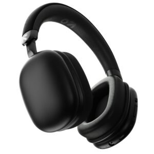 GOBOULT Fluid X Headphones Bluetooth Wireless with 60H Playtime, 40mm Drivers, Zen ENC Mic, Type-C Charging, Combat™ Gaming, BTv 5.4, Headphones Wireless with mic (Jet Black)