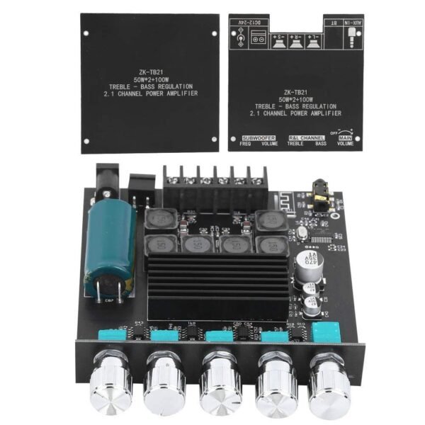 Walfront ZK-TB21 High Power Amplifier Board 2.1 Channel Bluetooth Digital Amplifier Board