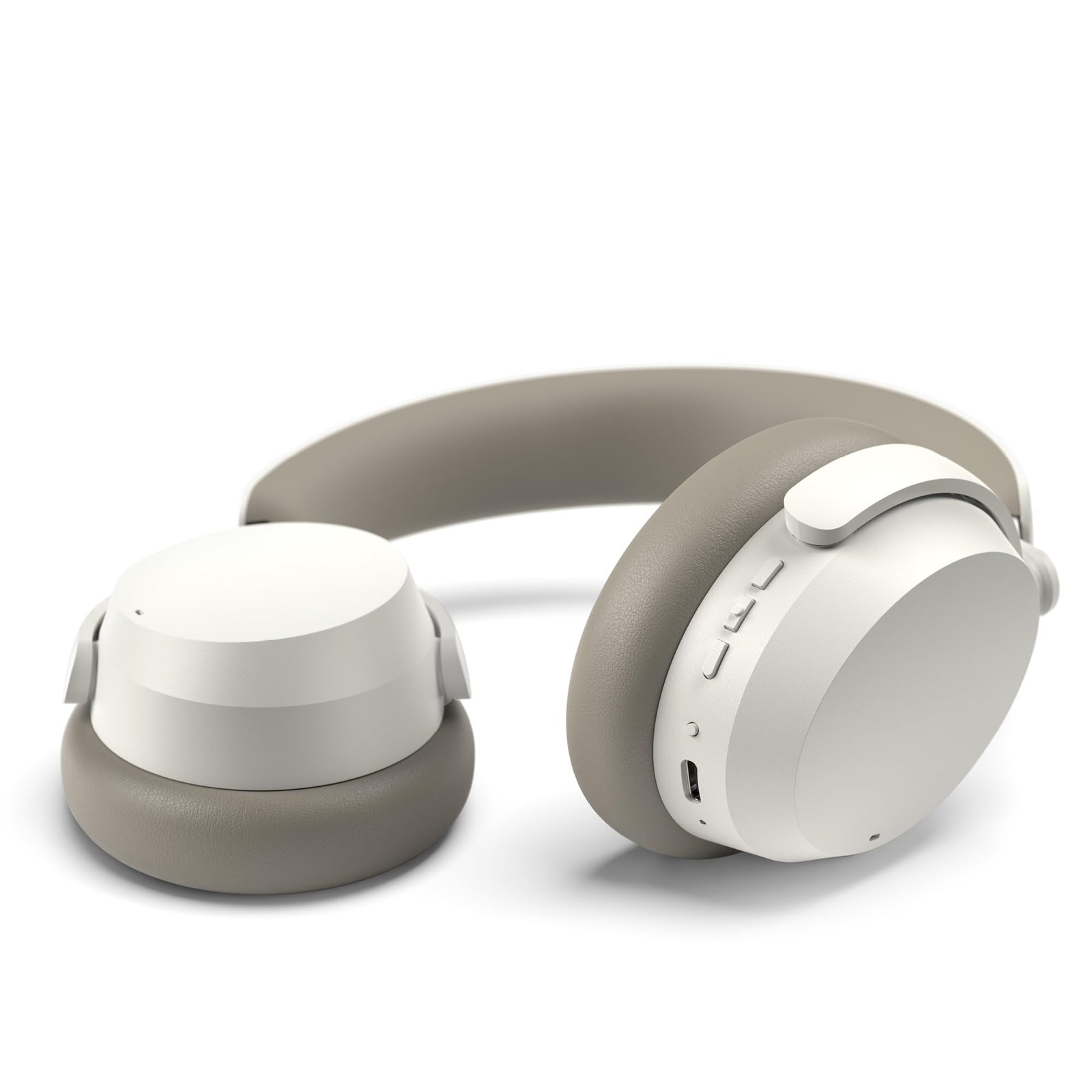 Sennheiser ACCENTUM Wireless Over Ear Headphones, German Design, Hybrid ANC, 50H Battery, Multipoint Connectivity, Crystal Clear Calls, 10 Min Quick Charge = 5Hr Playback, 2Y Warranty, White - Image 9