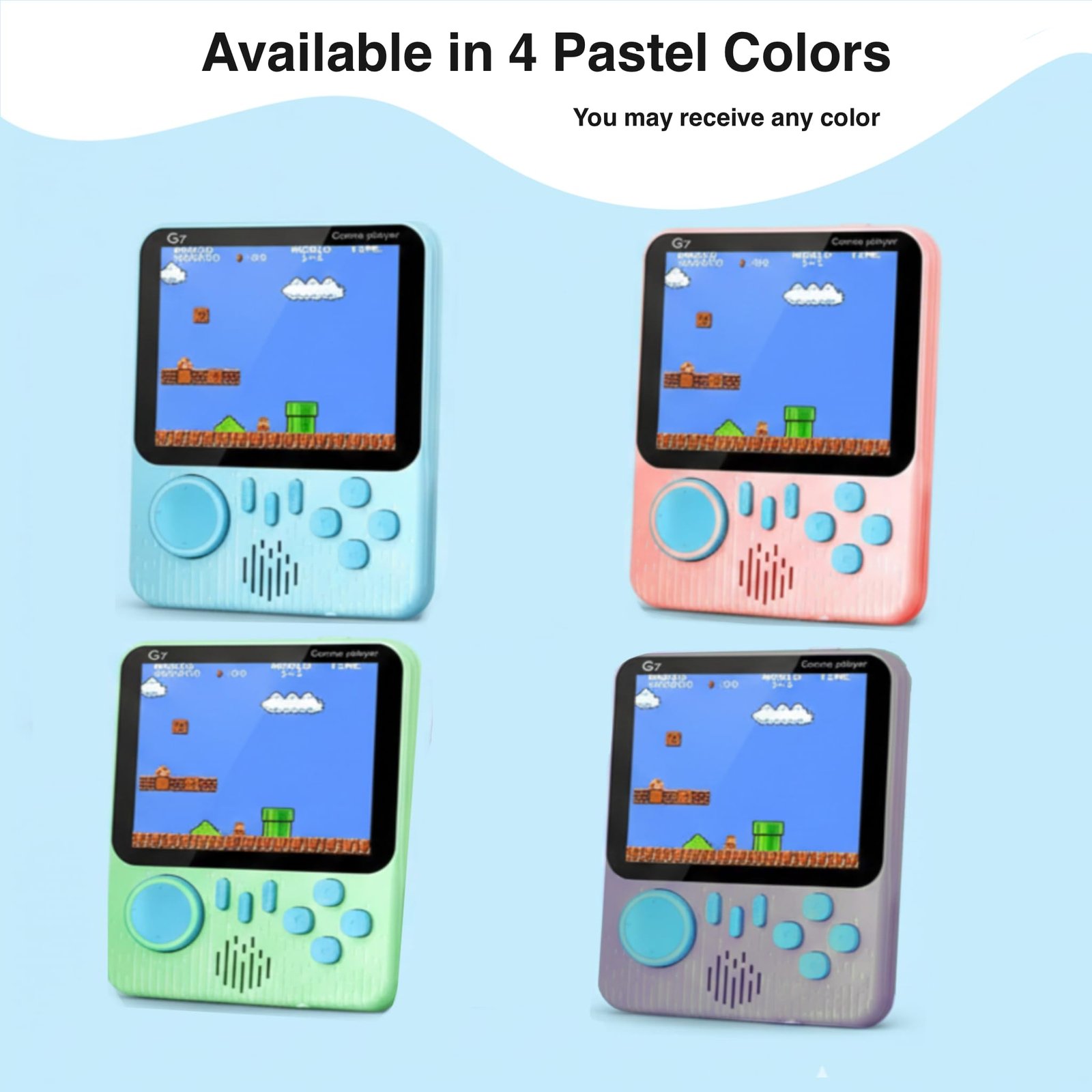 SNAPTRON Handheld Gaming Console for Kids & Adults| G7 Retro Game Console| 666-In-1 Built-in Classic Video Games| Portable Gaming Console| Rechargeable Game Console for Boys 7-14 Years| Retro Game Box - Image 4