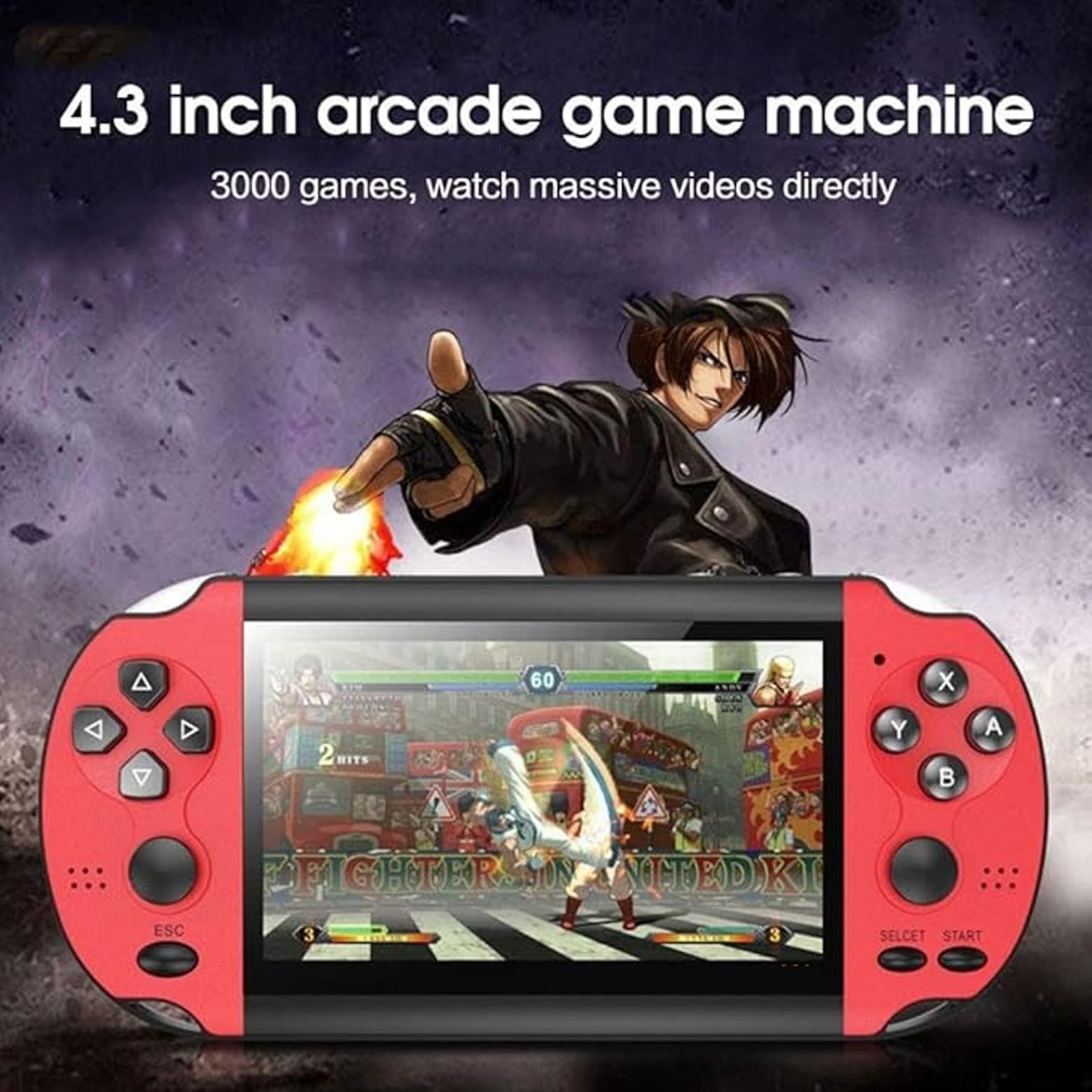 All-New 2026 Retro Handheld Game Console – Relive Classic Gaming, Endless Fun & Timeless Nostalgia Games for Includes Action-Adventure Sports and Racing (Player Video Game for Kids (SO Elegant)) - Image 4