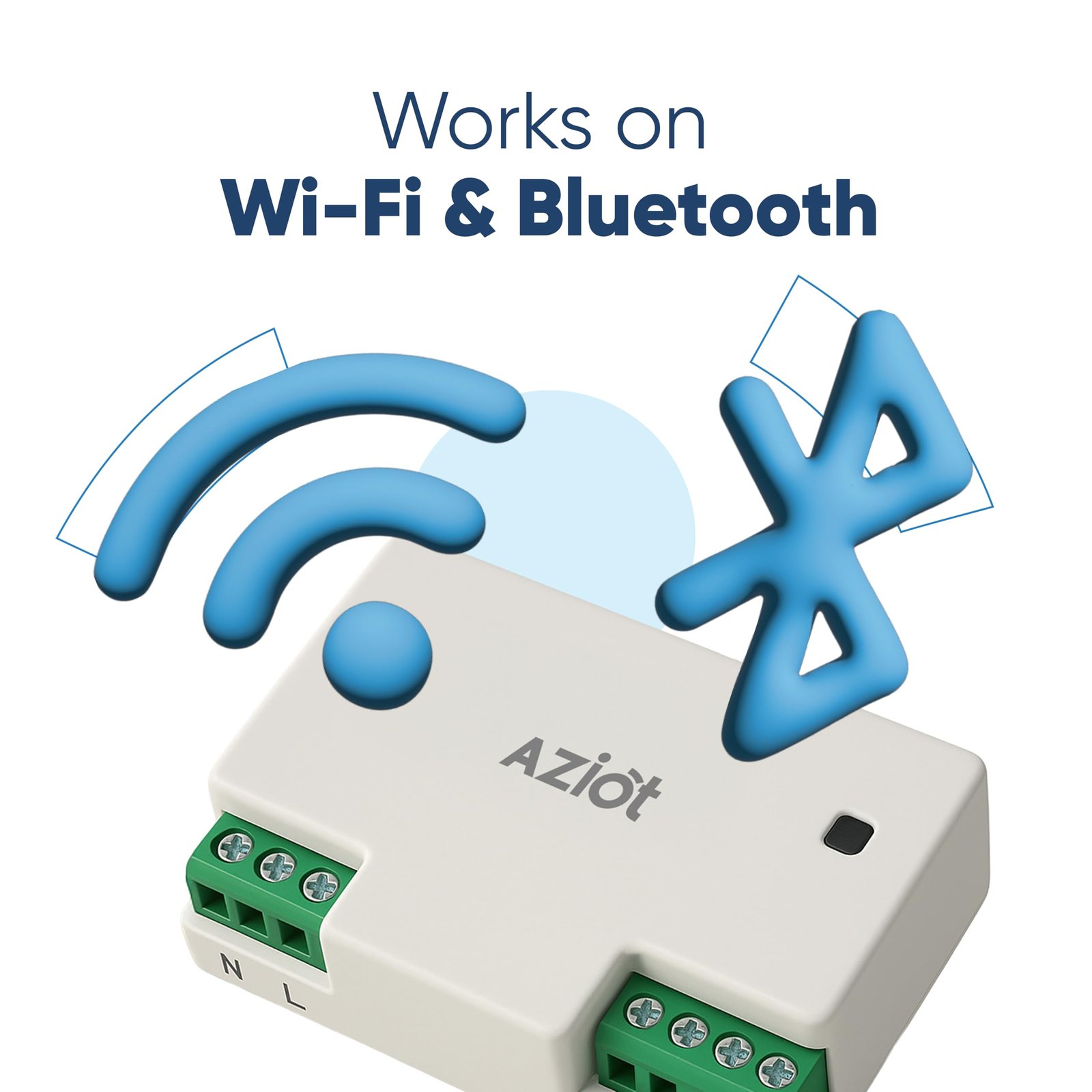 AZIOT 4 Node Smart Switch - Wifi/Bluetooth Communication - Made in India - Timer Function - Voice command (4 Node) - Image 6
