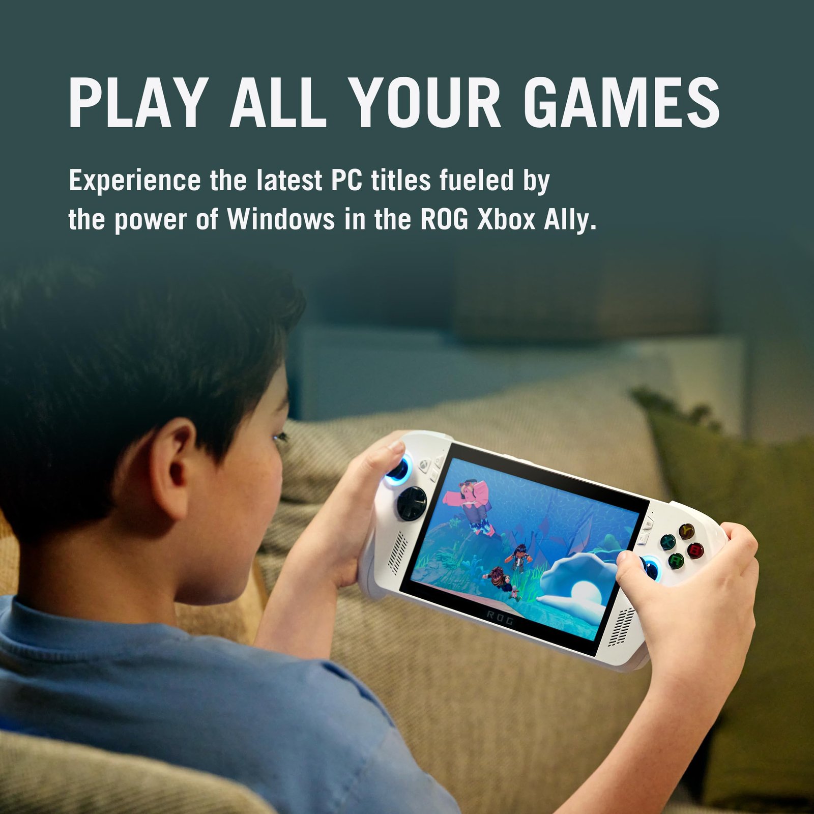 ASUS ROG XBOX Ally (2025), AMD Ryzen Z2 A Processor,16GB RAM, 512GB SSD, 7"/17.8cm, FHD, Touchscreen,120Hz, 500 nits, Windows 11 Home, White, 670g, RC73YA-NH010W,AMD Radeon Graphics,Gaming Handheld PC - Image 20