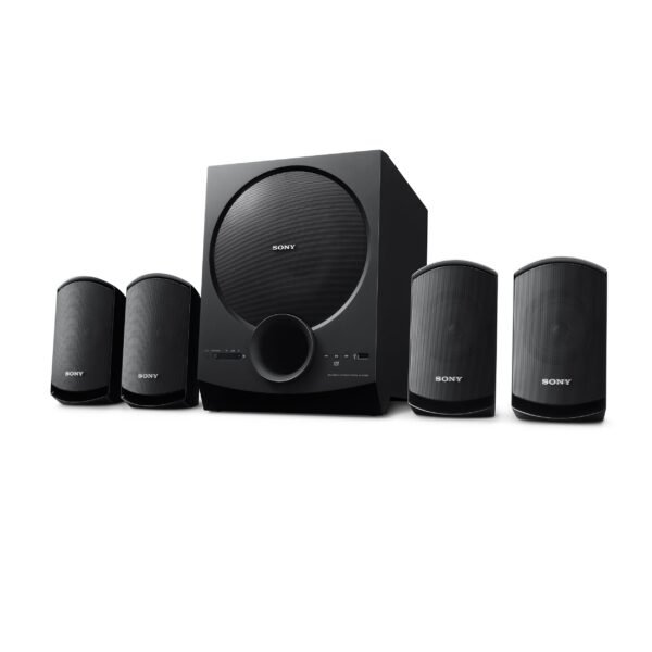 Sony SA-D40M2 All in One 4.1ch Home Theatre System with 100W Power Output and Powerful Subwoofer – Black