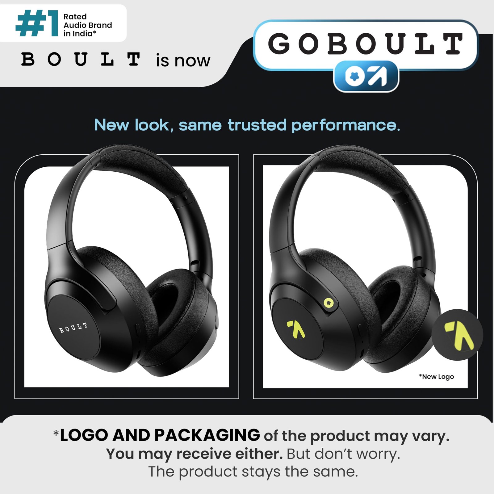 GOBOULT Flex On Ear Bluetooth Headphones with 80H Playtime, 40mm Bass Drivers, Zen™ ENC Mic, Type-C Fast Charging, BT 5.4, AUX, 60ms Low Latency, IPX5, Wireless Headphone(Jet Black) - Image 12