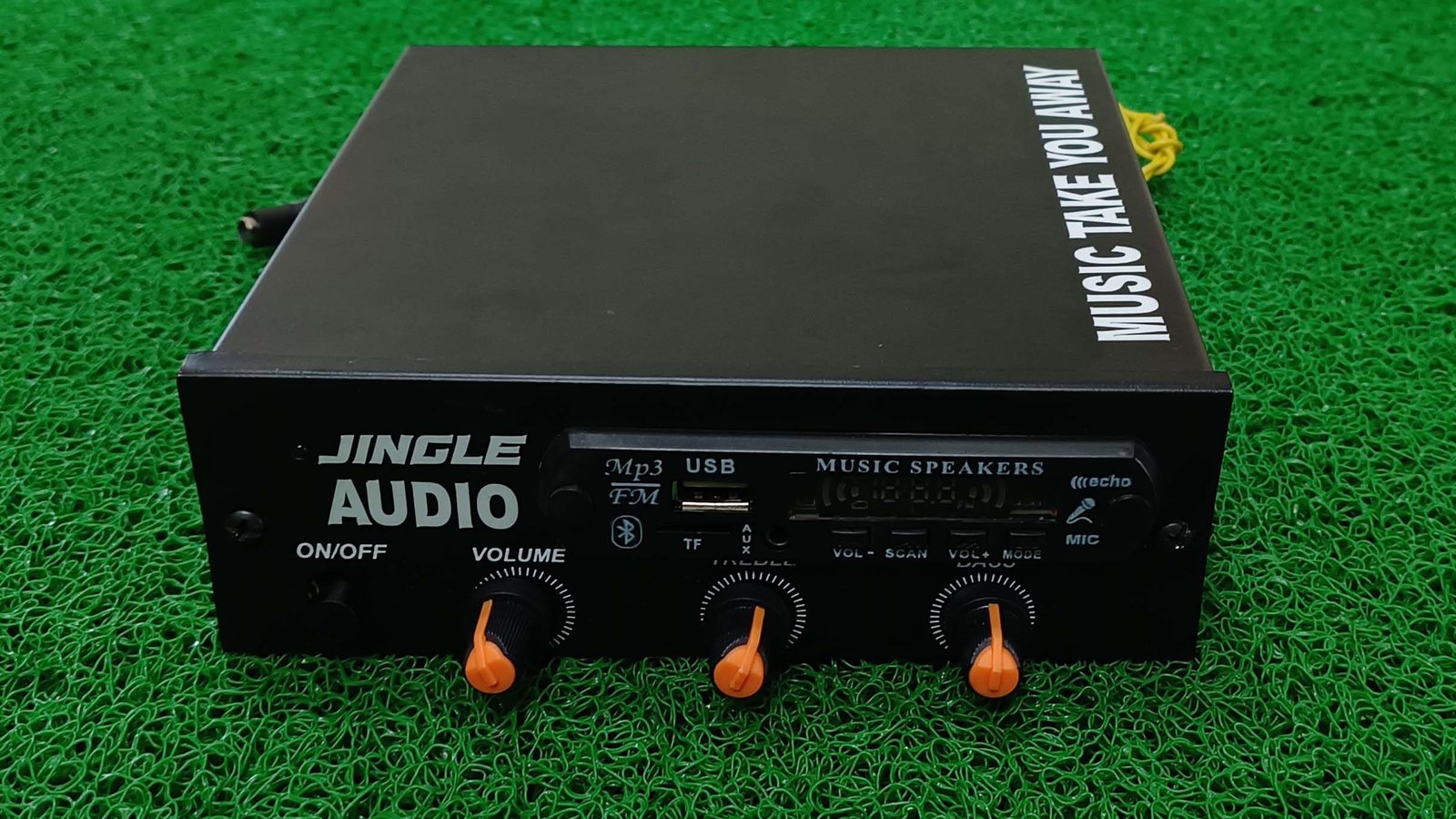 JINGLE AUDIO 12V Stereo100W Amplifier with Bluetooth|USB|SDcard|AUX inputs for CAR|Auto|Bus|Lorry|Home Entertainment|Music|Home Theatre|Audio|Sound - Image 8