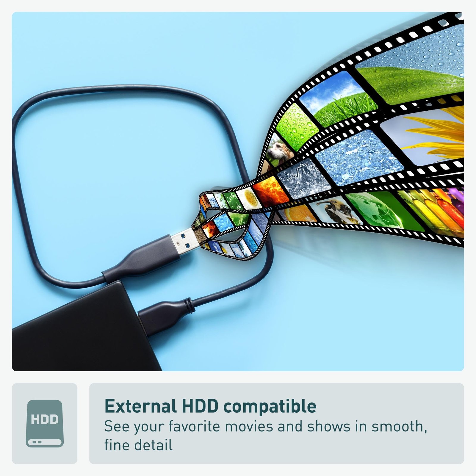 Panasonic Blu Ray DVD Player with Full HD Picture Quality and Hi-Res Dolby Digital Sound, DMP-BD90P-K, Black - Image 5