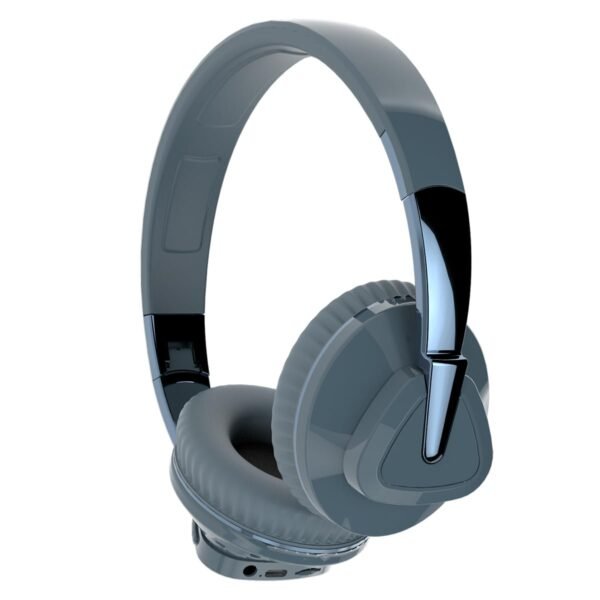 H3 Over Ear Premium Headphones, Upto 50* Hrs Playtime, Fast Charging, in-Built ENC Mic, 40mm Titanium Bass Drivers, Super Soft Cushion, AUX in, Foldable Design, Wireless Bluetooth (Blue)